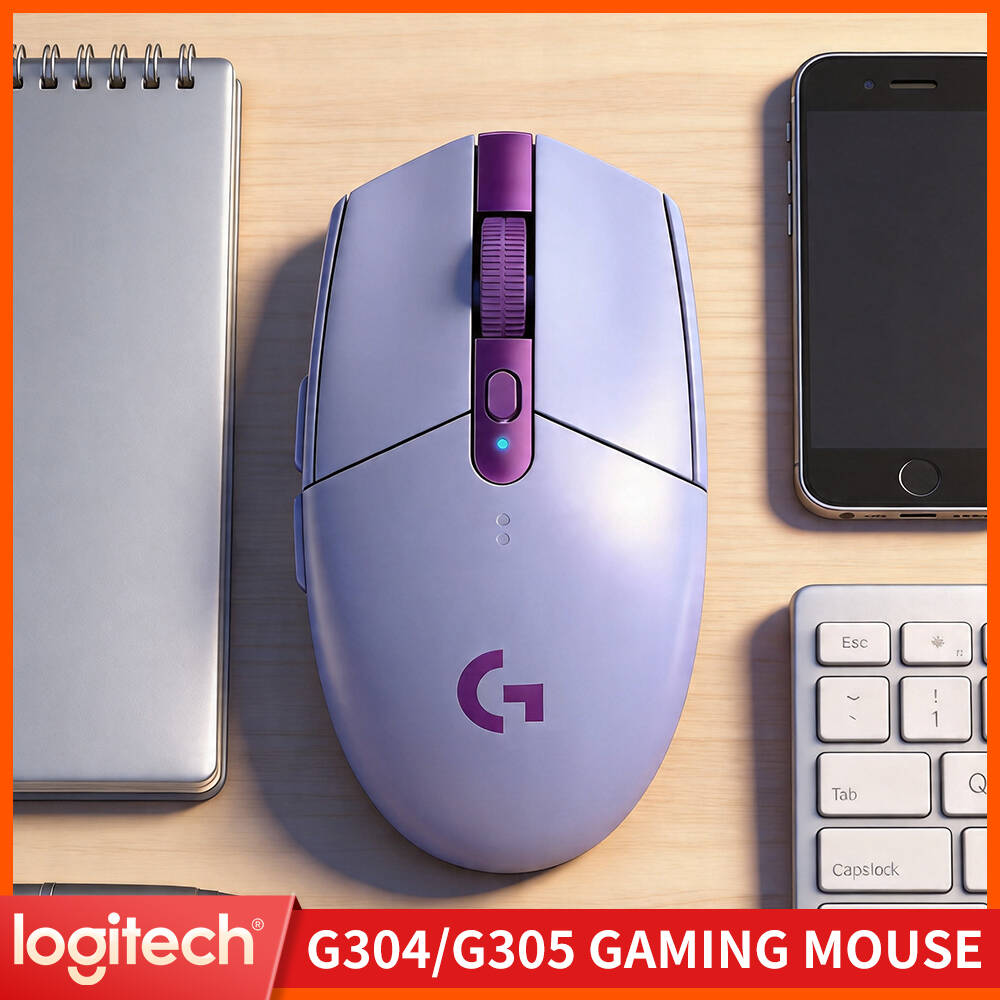 Pc Gaming Logitech - Ratón Inalámbrico Logitech G305 LIGHTSPEED, 12000