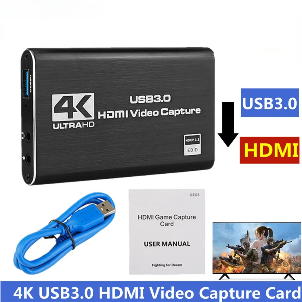 Capture Card Hdmi - Tarjeta de Captura de Video USB