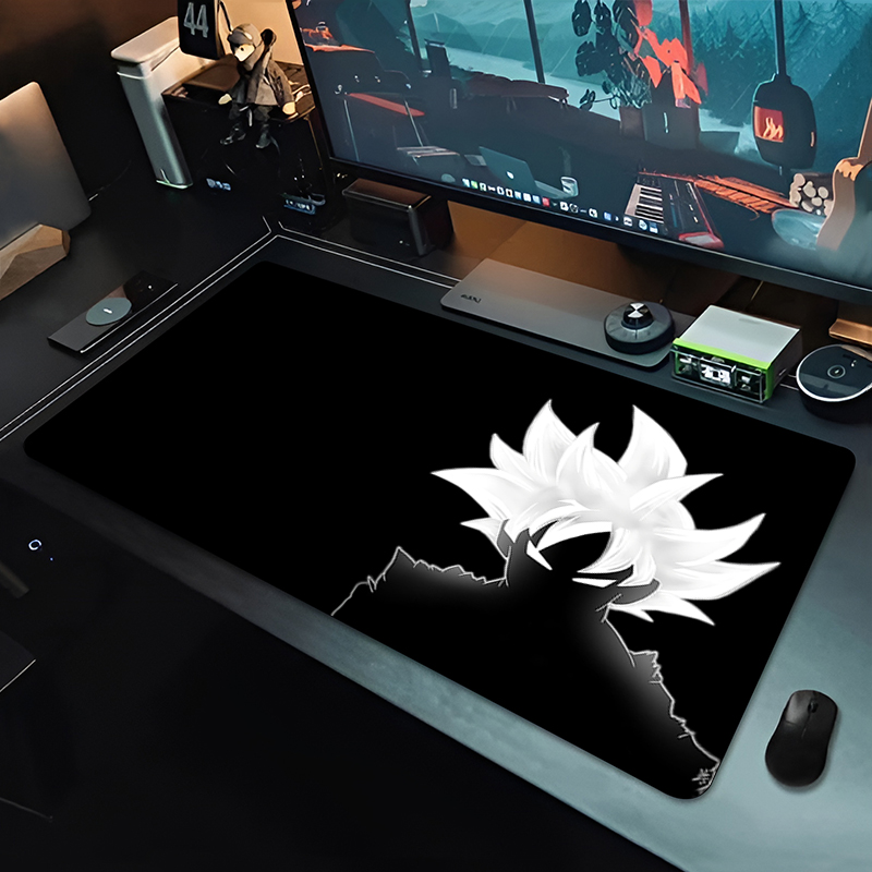 Pc Gaming Keyboard - Alfombrilla de Ratón DBZ Black Anime