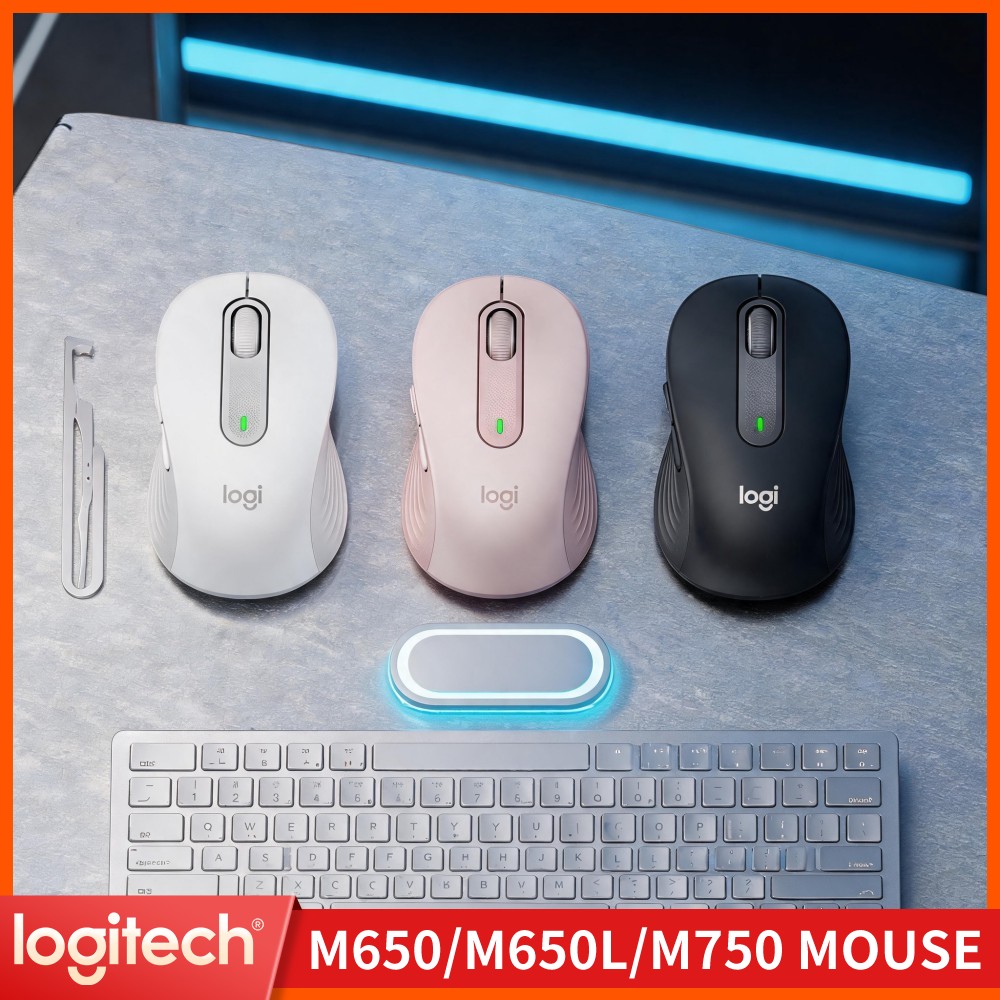 Pc Gaming Logitech - Ratón Inalámbrico Ergonómico Logitech M650, Conectividad