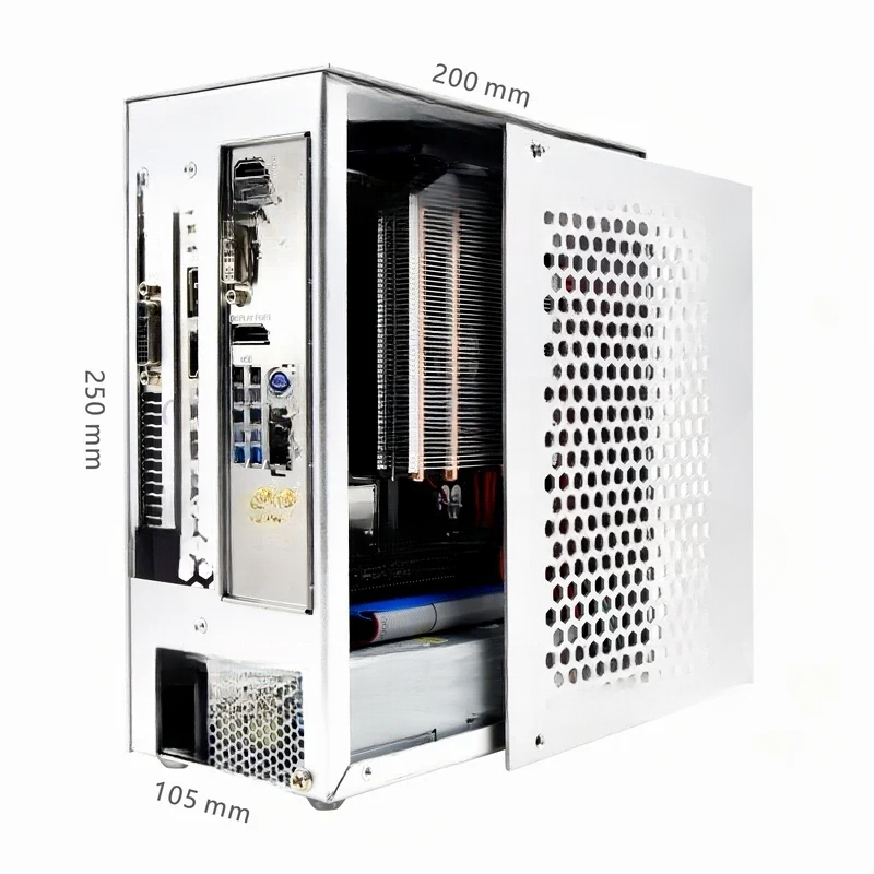 Pc Gaming Rtx 3060 - S3 ITX-chasis pequeño de aluminio para