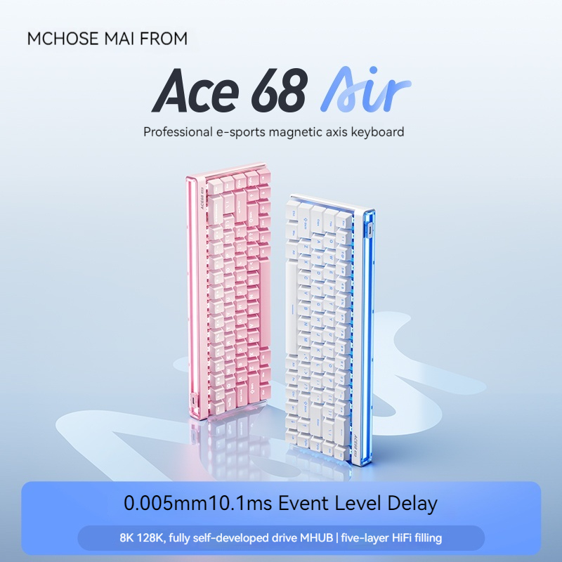 Pc Gaming Keyboard - Teclado mecánico Mchose Ace68 Air de