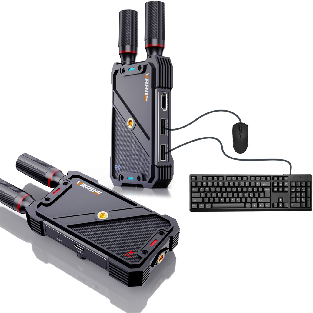 Wireless Gaming Mouse - VRRIIS WL082K 400m extensor inalámbrico HDMI