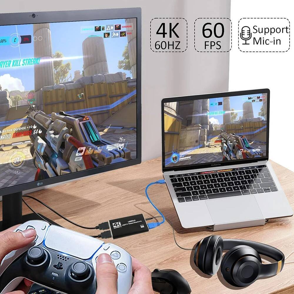 Tarjeta de captura de vídeo 4K - Capture Card Hdmi reseña y precio