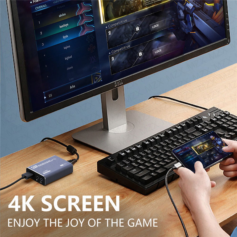 Tarjeta de captura de vídeo MZ - Capture Card Hdmi reseña y precio