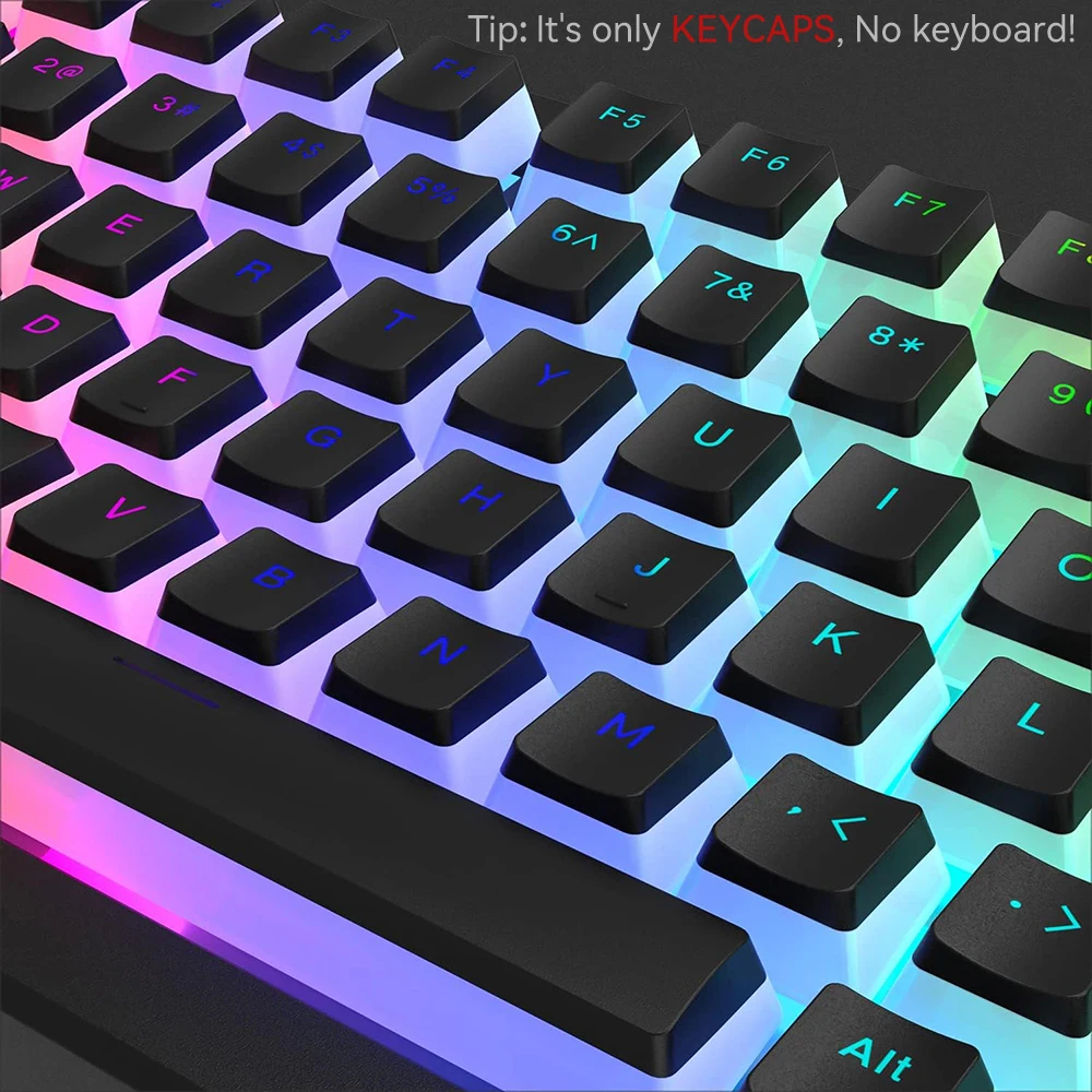 Nuevas teclas Pudding PBT, 129 - Pc Gaming Keyboard reseña y precio