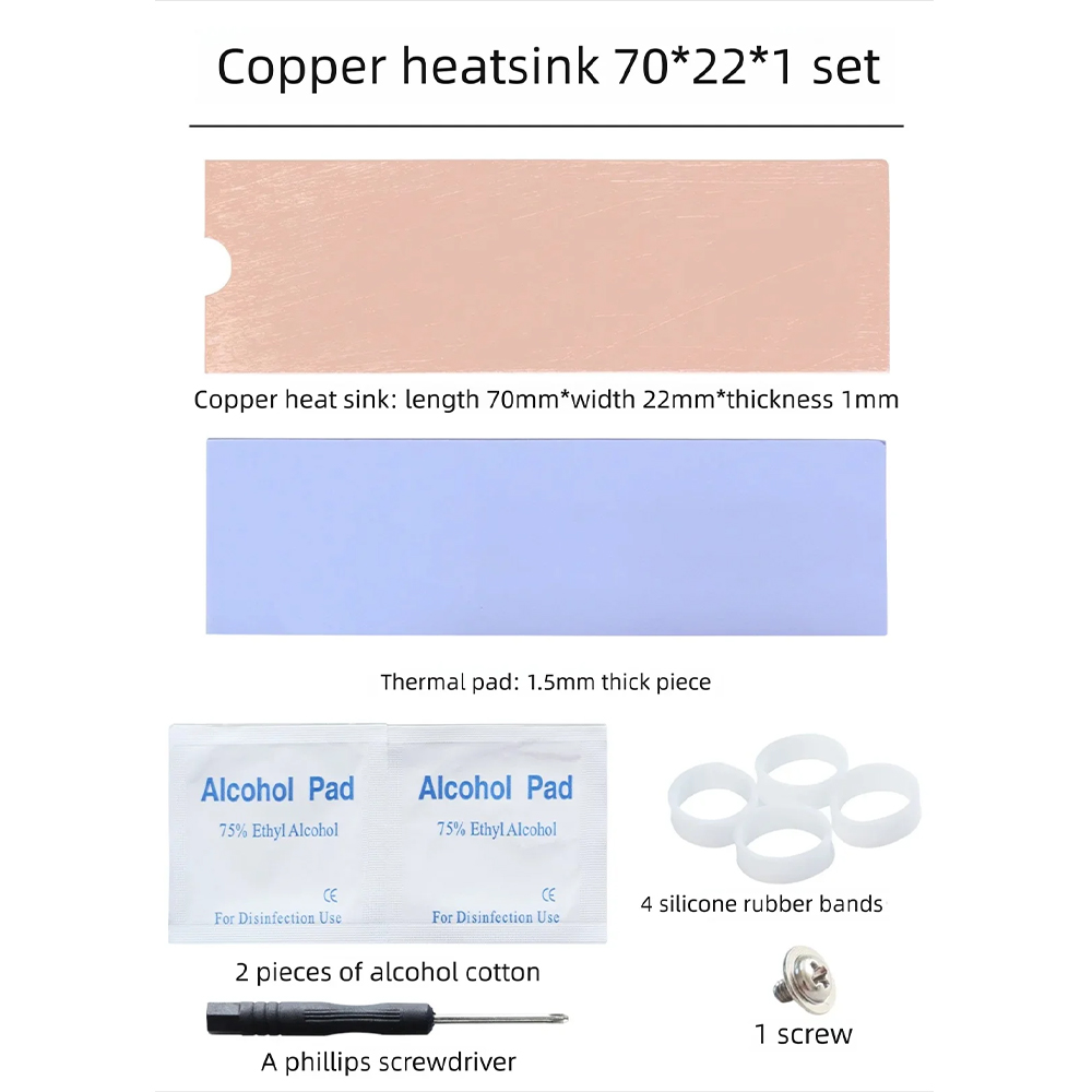 Disipador de calor M.2 SSD par - Laptop Cooling Pad reseña y precio