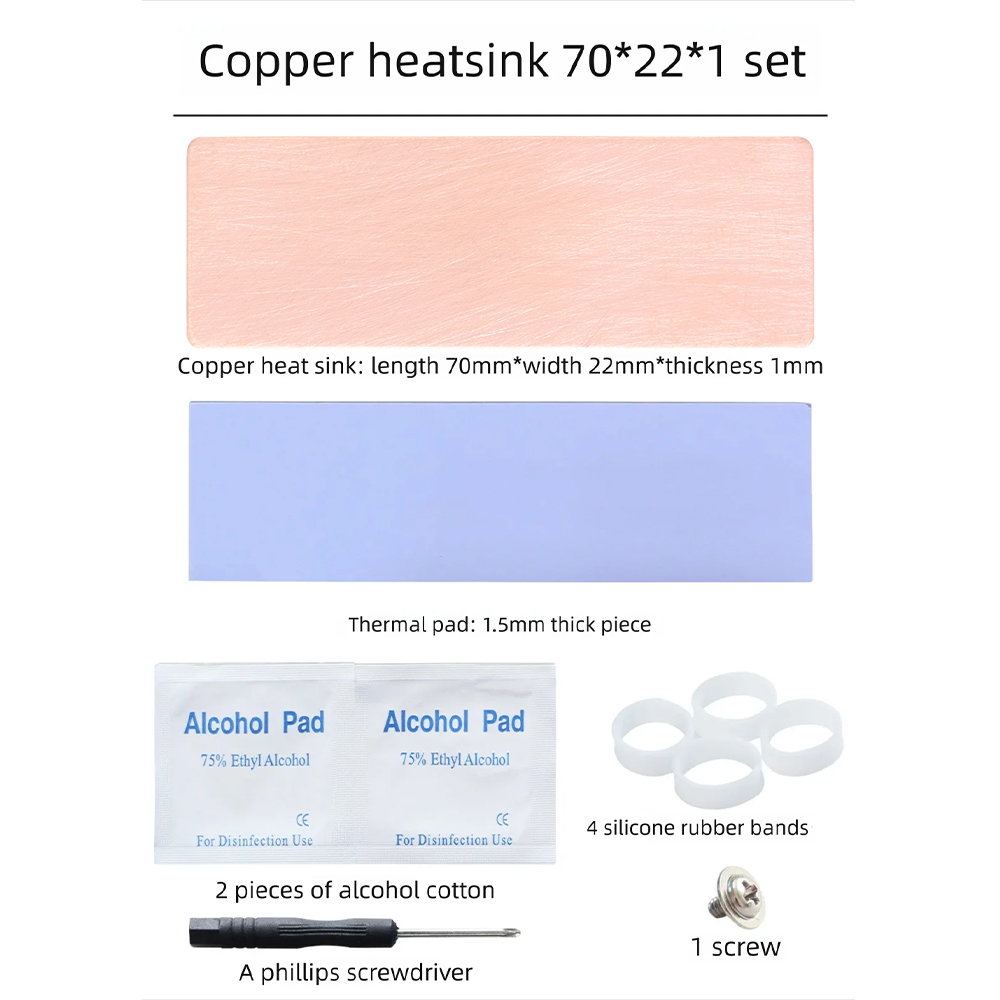 Disipador de calor M.2 SSD par - Laptop Cooling Pad reseña y precio