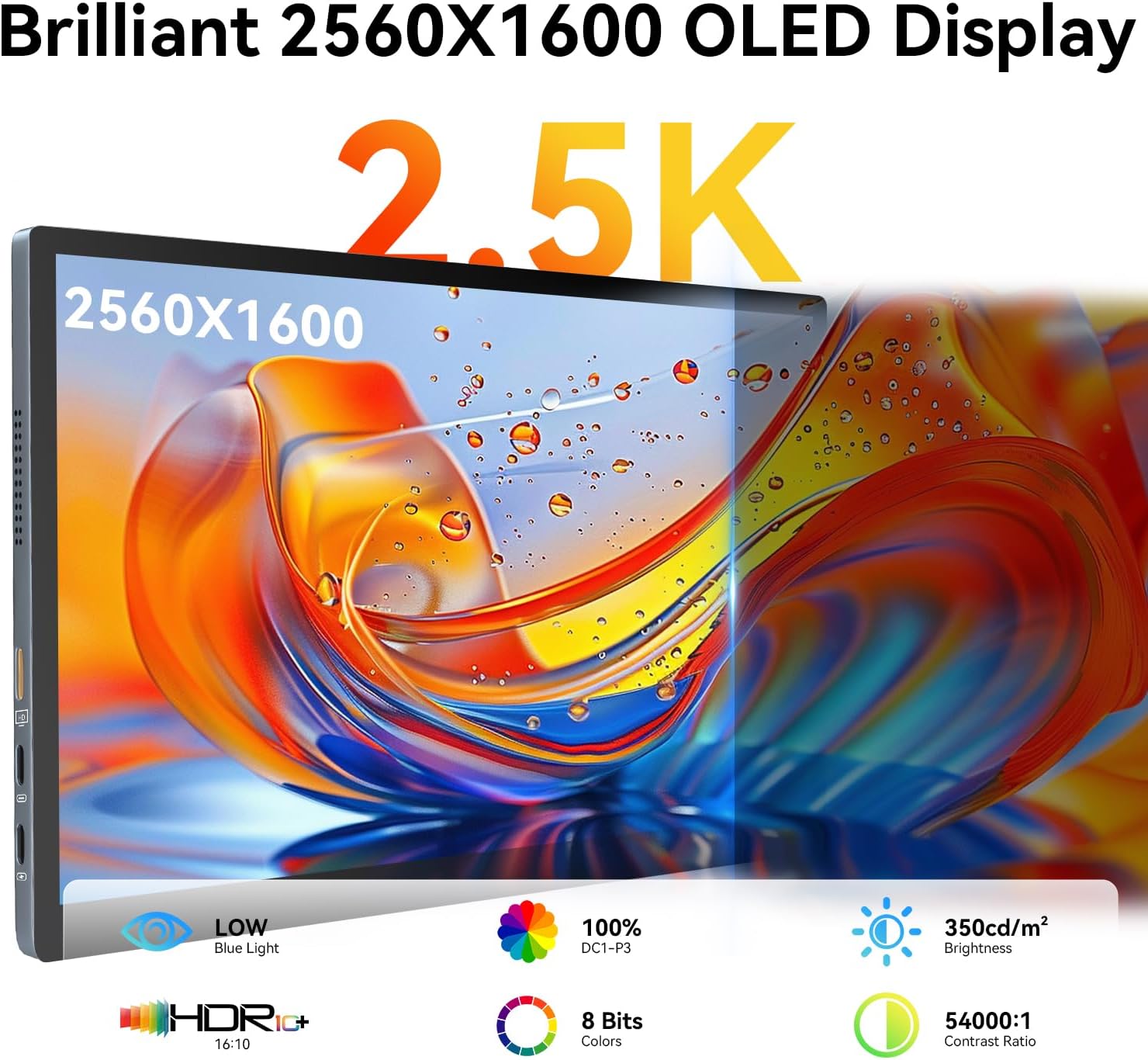 Monitor táctil portátil OLED d - Pc Gaming Gaming reseña y precio