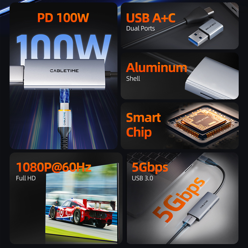 CABLETIME USB 3,0 HDMI tarjeta - Capture Card Hdmi reseña y precio