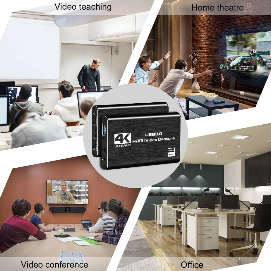 Tarjeta de captura de vídeo 4K - Capture Card Hdmi reseña y precio