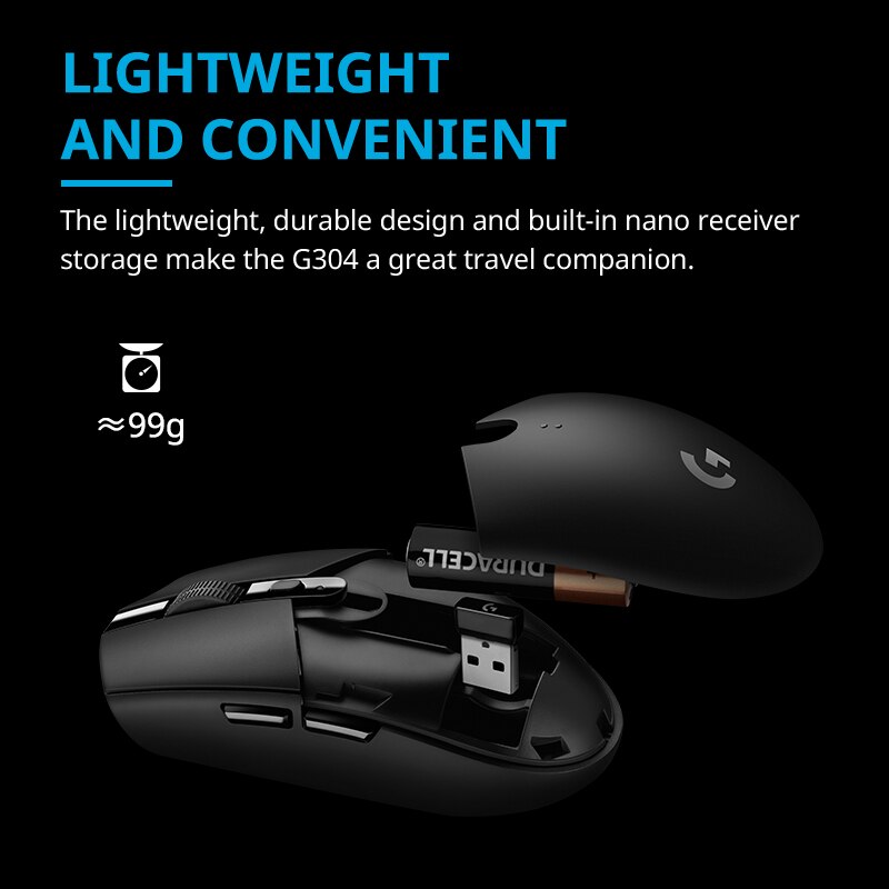 Logitech G304 Lightspeed ratón - Pc Gaming Logitech reseña y precio