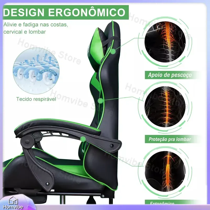 Silla de Juego Ergonómica de R - Pc Gaming Gaming reseña y precio