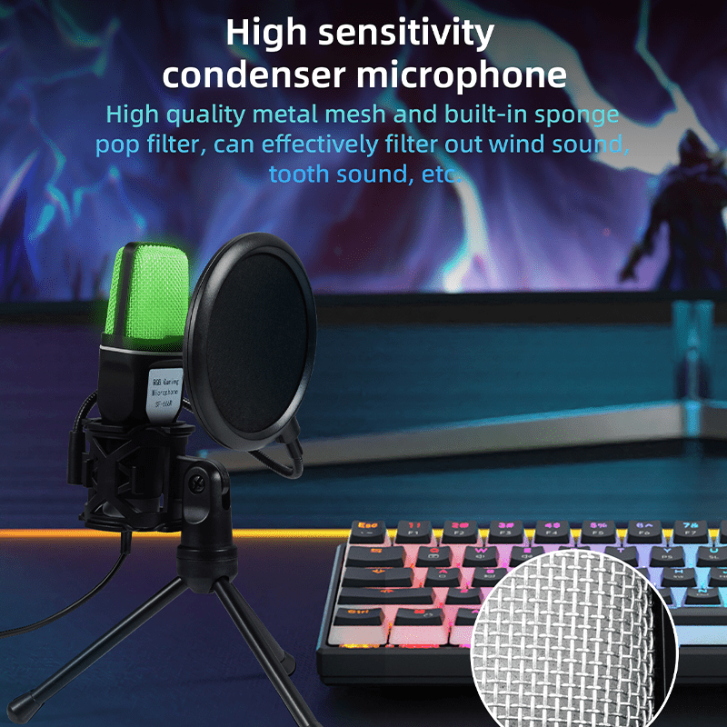 Micrófono USB para juegos para - Pc Gaming Gaming reseña y precio
