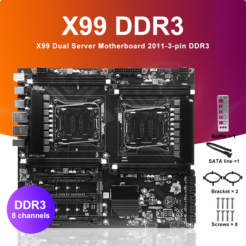 Placa base de Cpu de doble enc - Pc Gaming Xeon reseña y precio