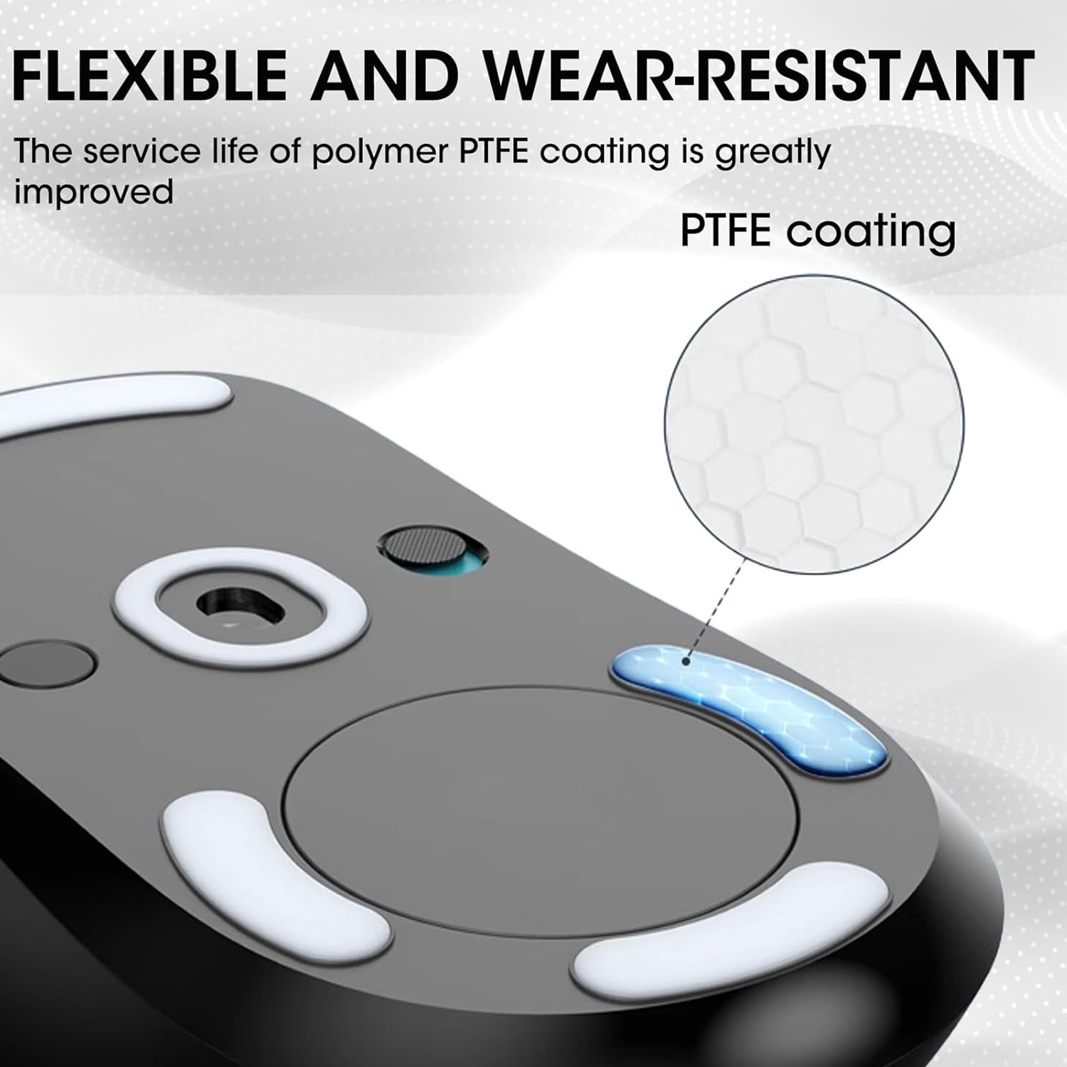 Paquete de 2 Patines de Ratón  - Wireless Gaming Mouse reseña y precio